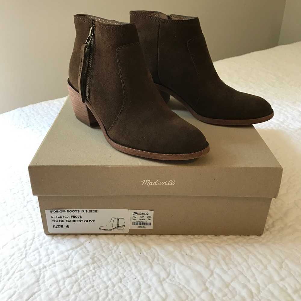 Madewell Janice Booties size 6
